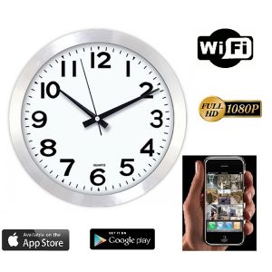 iP Duvar Saati Gizli Kamera | WiFi | 4K Canlı İzleme
